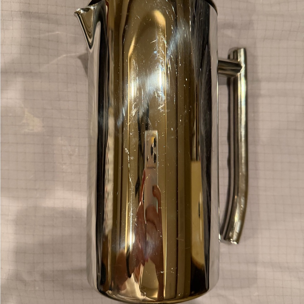 Stainless Steel French Press Coffee Maker - Silver - Picture 2 of 6